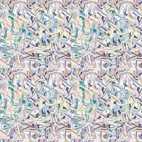 Psychedelic abstract kaleidoscope seamless pattern. Geometric mosaic ornament. vector