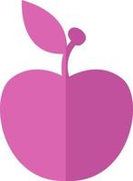 Science apple, illustration, vector, on a white background. vector