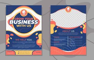 Flyer Template for Business vector