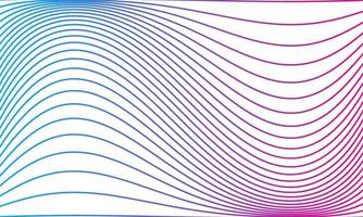 Abstract curved Diagonal Striped with gradient color on White background. Angled slanted curved vector, waving pattern line. New style for your business design. Eps10 Vector