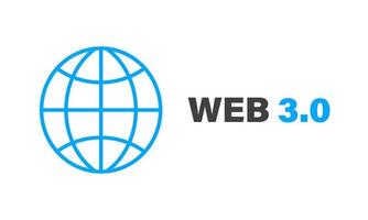 Web 3.0 advanced internet technology banner. Suitable for applications or web pages. vector