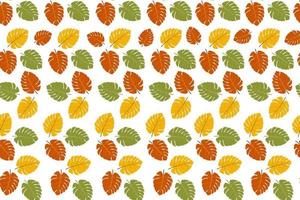 Autumn Leaves Pattern vector