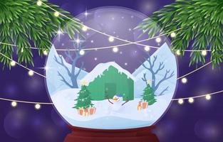 Winter Christmas Background vector