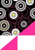 Memphis poster, background with simple geometric elements, patterns fashion trend 80-90s. Vector. vector