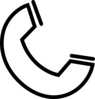 Weird phone handle, illustration, vector on a white background