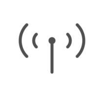 Sheet music and sound icon outline and linear vector. vector