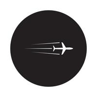 airplane logo vector