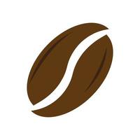 logotipo de grano de café vector