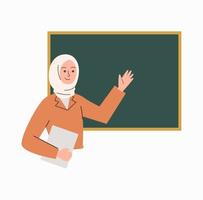 Woman teacher Illustration vector