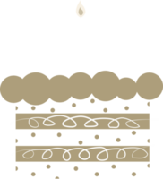 compleanno torta decorazione elemento illustrazione png