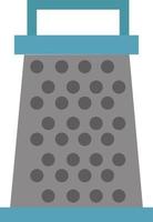 Grater, illustration, vector on white background.