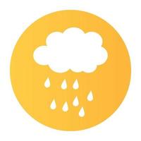 Trendy Rain Concepts vector