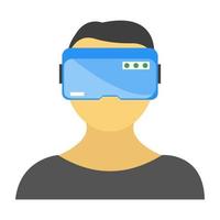 Trendy 3D Goggles vector