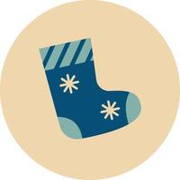 Felt boots icon vector