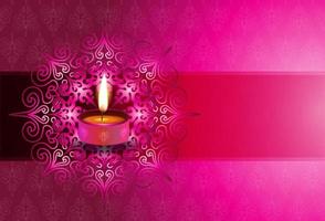 happy diwali festival background with realistic oil lamp. diwali background design for banner, poster, flyer, website banner, vector