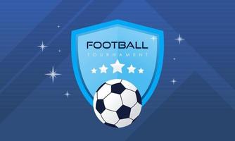 Football tournament illustration vector