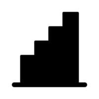 Ladder diagram icon, can be used for sign or symbol on work vector