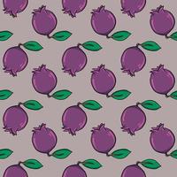 Garnets pattern , illustration, vector on white background