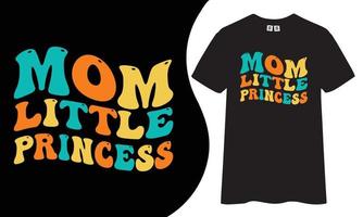 Mom typography t shirt design. vector