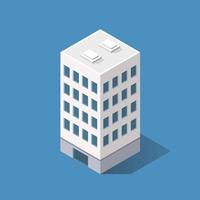 Isometric Modern Building vector