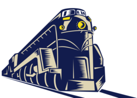 locomotiva de trem a vapor png