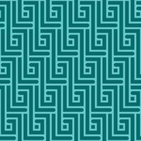 TURQUOISE ABSTRACT SEAMLESS PATTERN WITH RECTANGULAR ZIGZAGS IN VECTOR