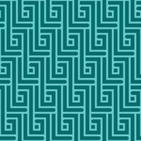 TURQUOISE ABSTRACT SEAMLESS PATTERN WITH RECTANGULAR ZIGZAGS IN VECTOR