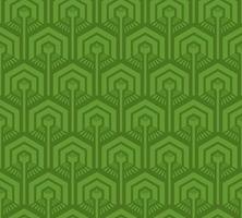 Fondo de vector transparente verde claro con hexágonos