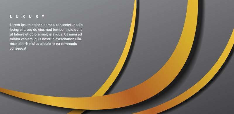 Abstract gold luxury background