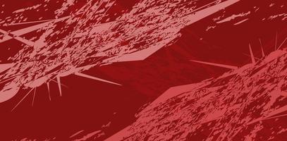 Abstract grunge texture red color background vector