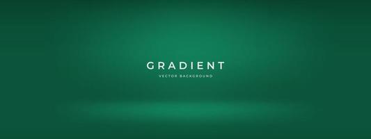 Abstract luxury gradient dark green vector background