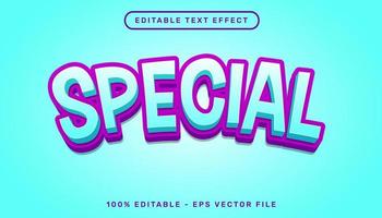 special 3d text effect and editable text effect