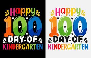 100th days of school, hundred days t shirt design, 100th days celebration t shirt vector