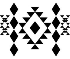 black and white geometric pattern vector