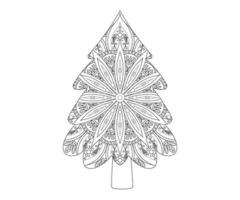 vector de árbol de navidad gratis