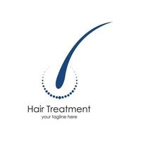 Hair treatments vector icon Illustration design template.