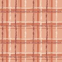 Checkered vector seamless pattern. Hand draw vector tablecloth texture. Great for label, print, packaging, fabric.