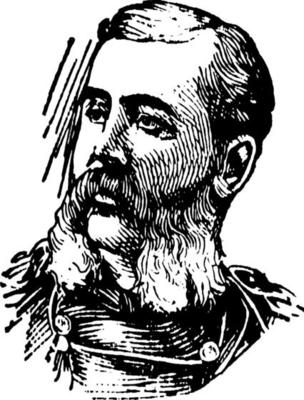 General Otis, vintage illustration