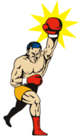 boxer jabbing soco png