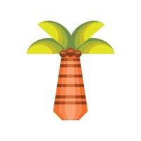 palm tree geometric icon vector