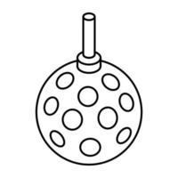 Vector design of christmas ball