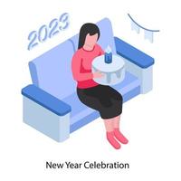 New Year Celebration vector