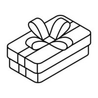 un diseño de icono de dar un regalo vector
