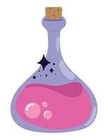 elixir bottle esoteric vector