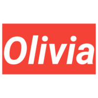 name olivia roter hintergrund png