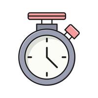 timer vector illustration on a background.Premium quality symbols.vector icons for concept and graphic design.