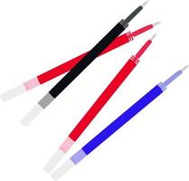 Pen refill, illustration, vector on white background