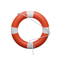 ícone 3d lifebuoy, perfeito para usar como um elemento adicional em seus designs de pôster, banner e modelo png