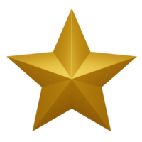 Yellow Star 3D Icon, suitable to be used as an additional element in your poster, banner and template designs png