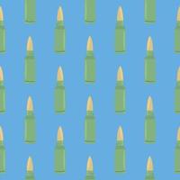 Green bullet  , seamless pattern on a light blue background. vector